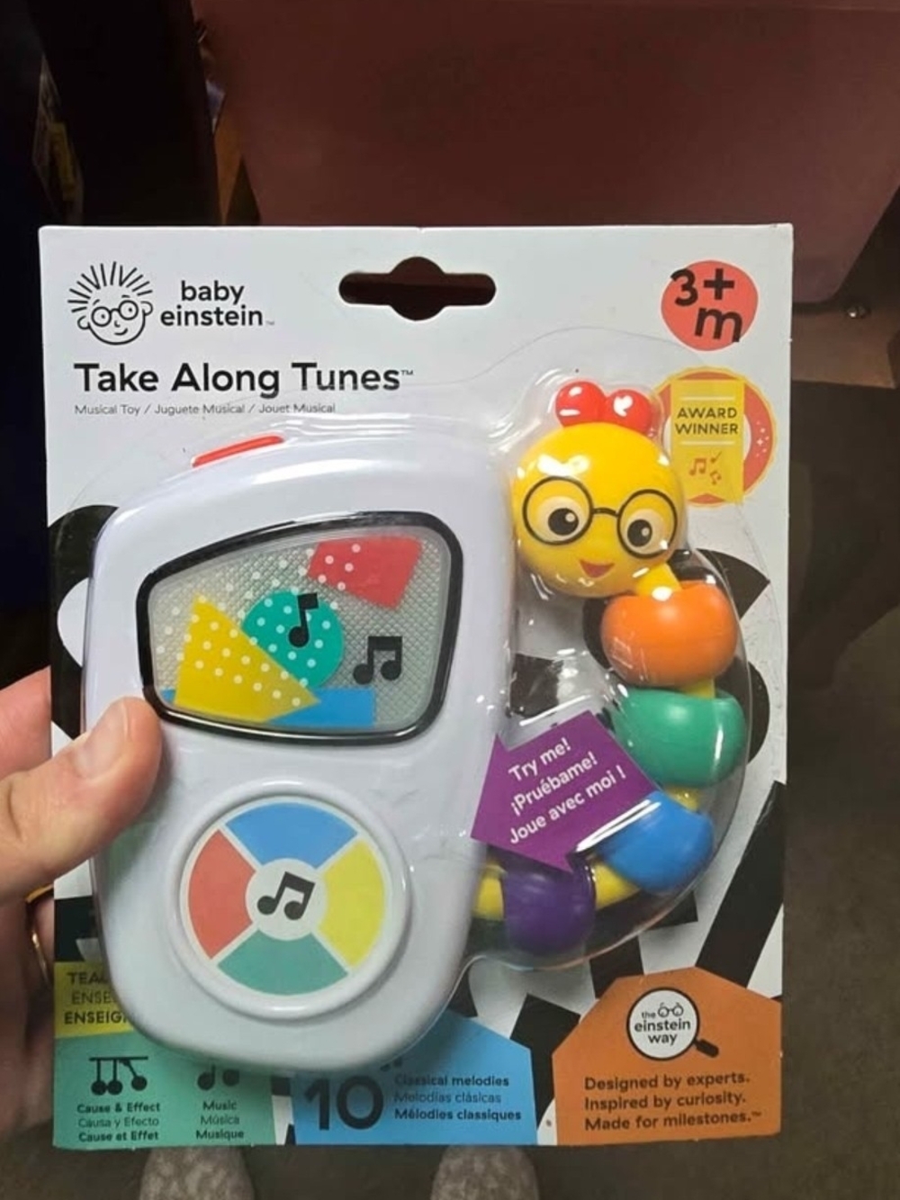 Take Along Tunes – White and Multi-Color Musical Toy